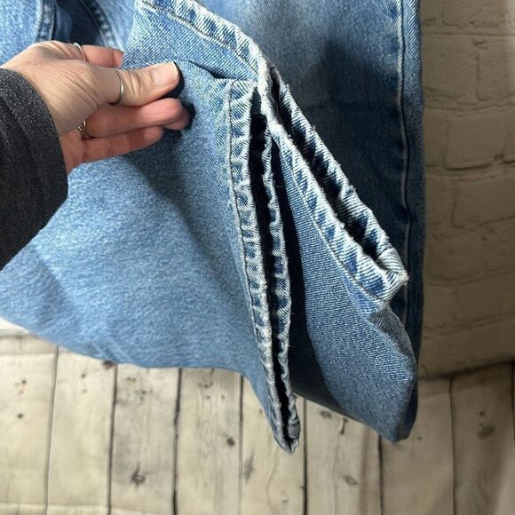 Harley Davidson Mens Straight Leg Jeans size 42x30 100% Cotton - Picture 5 of 8